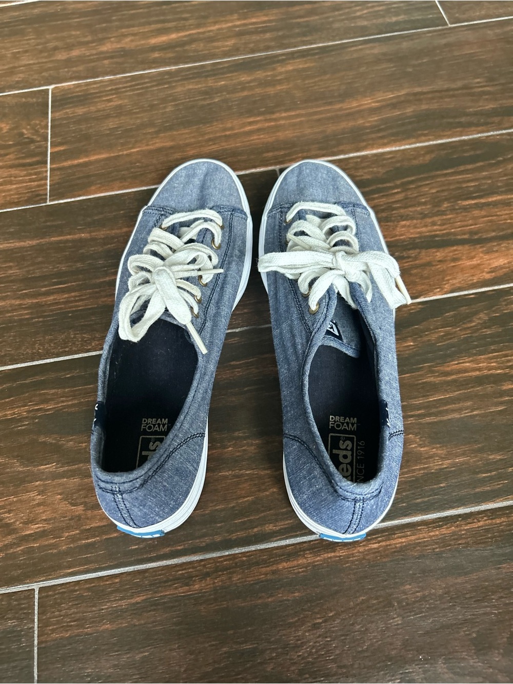 Keds Triple Kick Platform Lace-Up Low Top Sneakers Foam Insole size 9